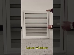 Aluminum  Louver Glass Window
