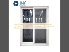 Honor Modern Design Aluminum Alloy Sliding Windows Soundproof Tempered Glass Home Balcony Self-Built House Horizontal Hanging