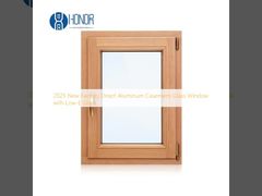2025 New Factory Direct Aluminum Casement Glass Window with Low-E Glass